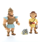 Action Figure Set - David and Goliath - 3"