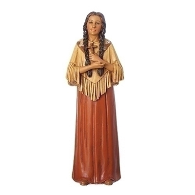 Statue - St. Kateri Tekakwitha (6")