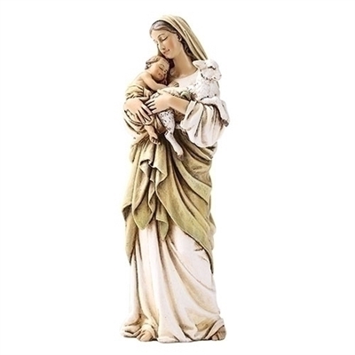 Statue - Madonna & Child with Lamb