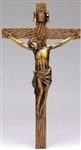 Crucifix - 8.5" Antique Gold
