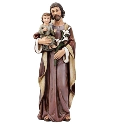 Statue - St. Joseph & Child (25")