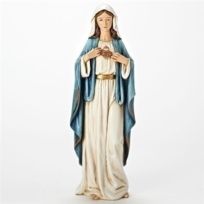Statue - Immaculate Heart of Mary (17.25")