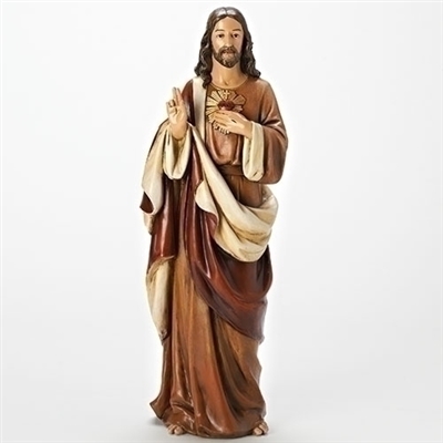Statue - Sacred Heart of Jesus (18")
