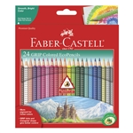 Colored Pencil Set - Triangular (24 piece)