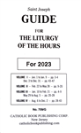 Annual Liturgy of the Hours Guide Large Type (2023)