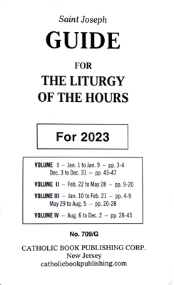 Annual Liturgy of the Hours Guide Large Type (2023)