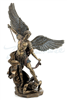 Saint Michael the Archangel Statue 14-5/8 inch Bronze