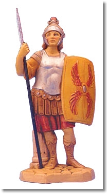 Fontanini - Marcus, Soldier with Shield (5")