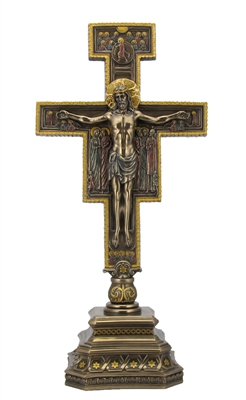 San Damiano Crucifix on Stand