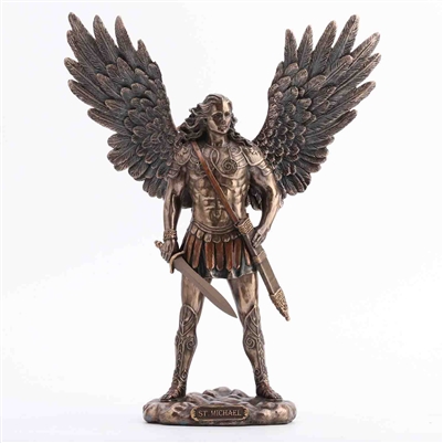 St. Michael Sword and Scabbard Bronze