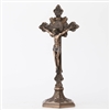 St. Benedict Standing Crucifix Bronze