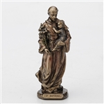 St. Anthony of Padua and Child Bronze