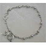 Bracelet - Sterling Silver 4MM Bead