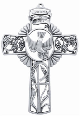 Cross - 5" Confirmation (Antique Pewter)