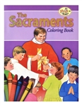 Sacraments Coloring Book, The