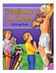 Stations of the Cross Coloring Book