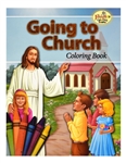 Going to Church Coloring Book