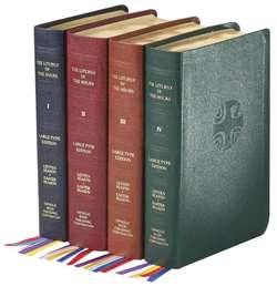Liturgy of the Hours, The (Large Type Edition) (Set of 4)