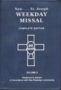 St. Joseph Weekday Missal (Vol. II/Pentecost to Advent)