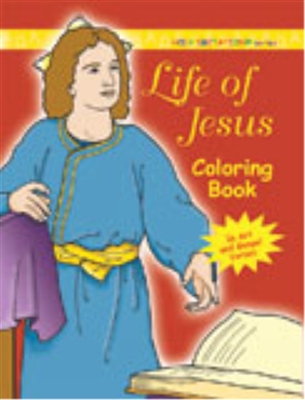 Life of Jesus: Coloring Book