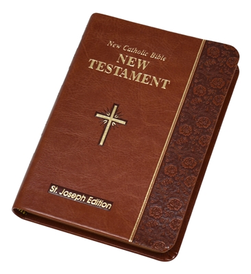 New Catholic Bible NCB St. Joseph New Testament Vest Pocket Edition Brown
