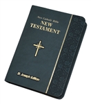 New Catholic Bible NCB St. Joseph New Testament Vest Pocket Edition Black