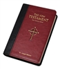New Catholic Bible NCB St. Joseph New Testament Pocket Edition Burgundy DuraLux