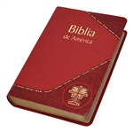 Biblia De America Burgundy