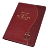 St. Joseph New Catholic Bible New Testament DuraLux Burgundy