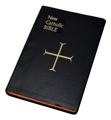 New Catholic Bible NCB St. Joseph Gift Edition Large Type Black Imitation Leather