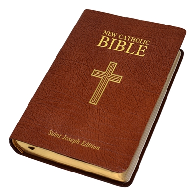 New Catholic Bible NCB St. Joseph Gift Edition Personal Size Brown