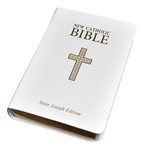 New Catholic Bible NCB St. Joseph Gift Edition Personal Size White