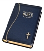 New Catholic Bible NCB St. Joseph Gift Edition Medium Size Blue DuraLux