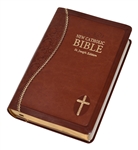New Catholic Bible NCB St. Joseph Gift Edition Medium Size Brown DuraLux