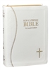 New Catholic Bible NCB St. Joseph Gift Edition Medium Size White DuraLux