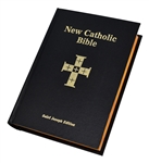 New Catholic Bible NCB St. Joseph Student Edition Large Size Black
