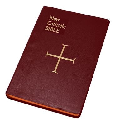 New Catholic Bible NCB St. Joseph Gift Edition Large Size Burgundy