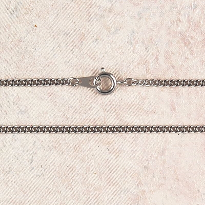 Chain 20-in Rhodium Plate