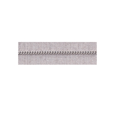 Chain 18-in Rhodium Plate Medium