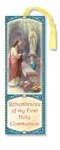 First Communion Laminated Bookmark (Boy)