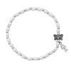 First Communion Bracelet with Butterly