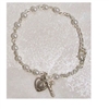 Bracelet Pewter 3mm Youth Pearl