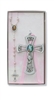 Baby Cross & Rosary Set Girl