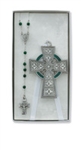 Baby Cross & Rosary Set Irish