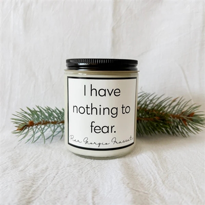 Sword & Crown Candle | Frassati | Mountain Fir + Leather