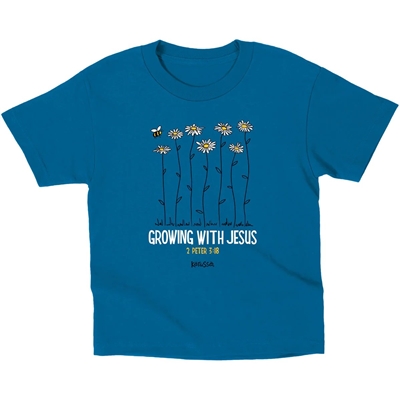 T-Shirt Youth Growing With Jesus