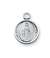 Pendant Sterling Silver Miraculous Medal on 16" Chain