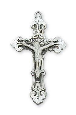 Sterling Silver CRUCIFIX on 18" Chain