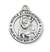 Pendant Sterling Silver St. Christopher on 20" Chain