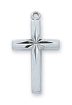 Sterling Silver ENGlish CROSS on 18" Chain